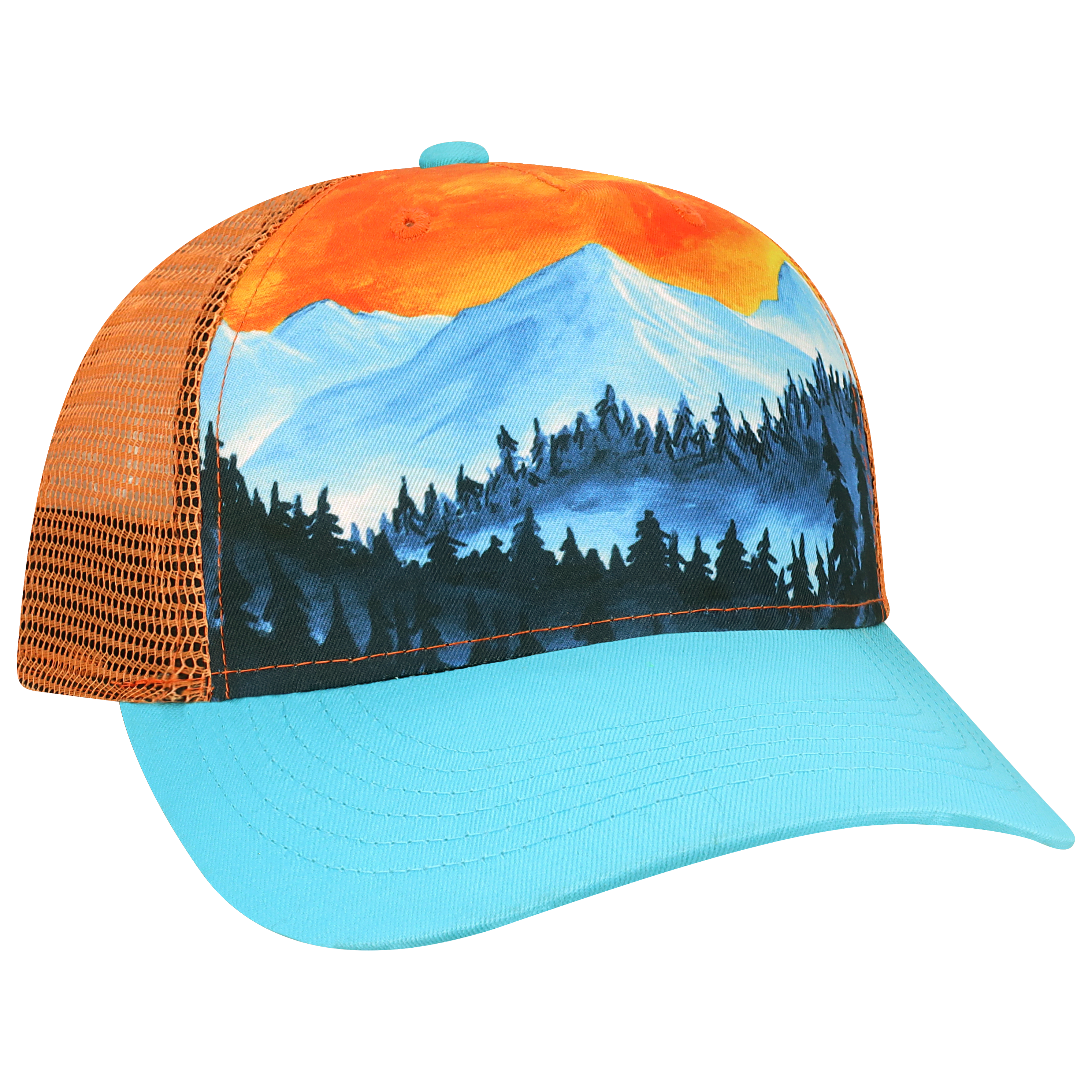Youth 5 Panel Adj Trucker Hat