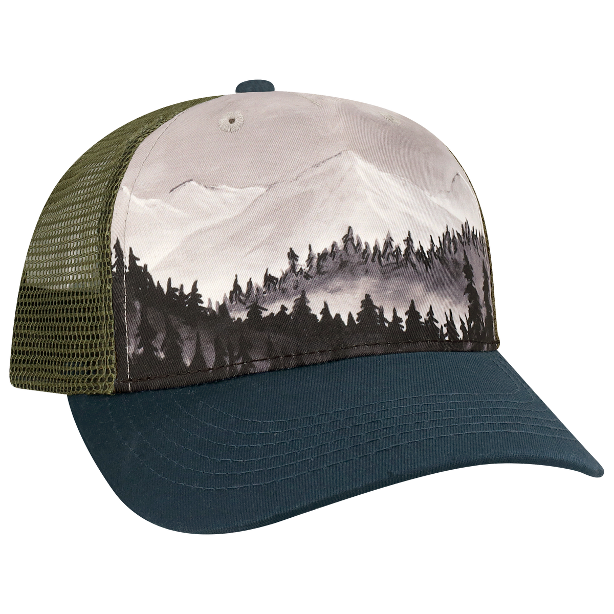 Youth 5 Panel Adj Trucker Hat