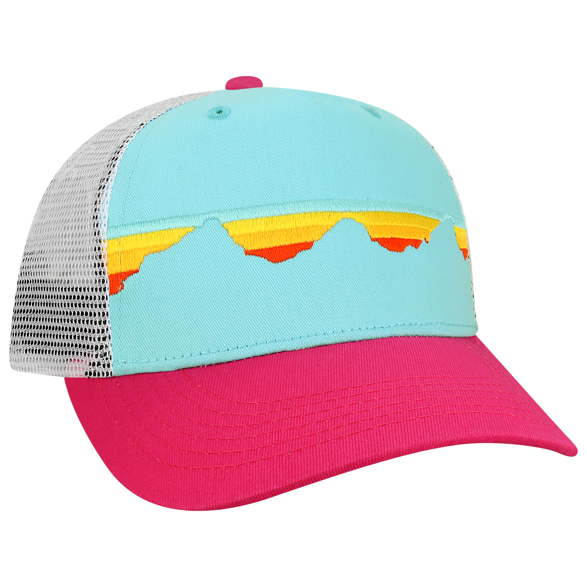 Youth 5 Panel Adj Trucker Hat