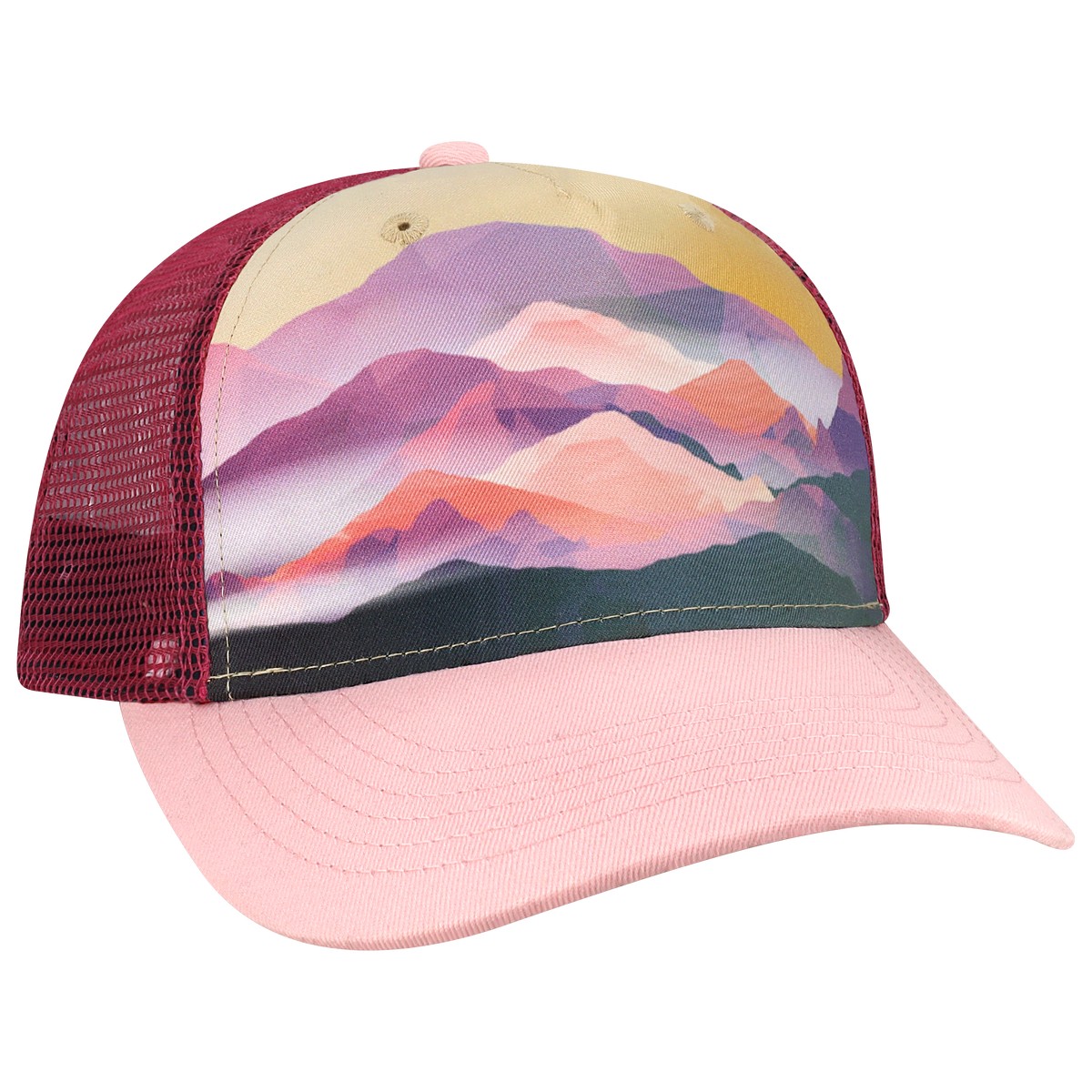 Youth 5 Panel Adj Trucker Hat