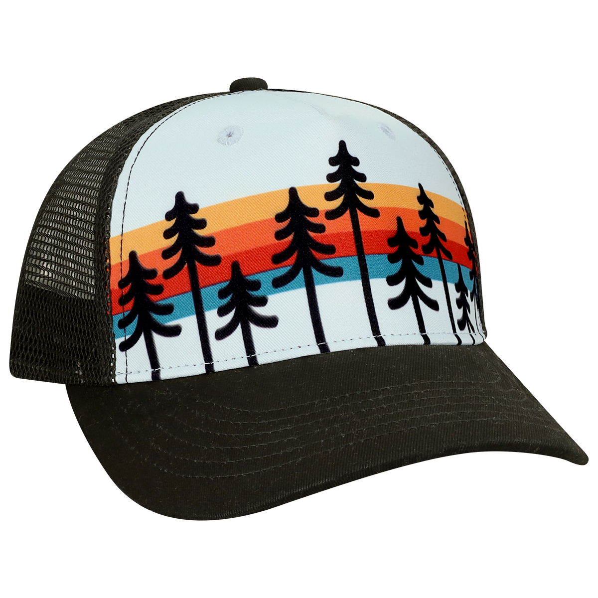 Youth 5 Panel Adj Trucker Hat