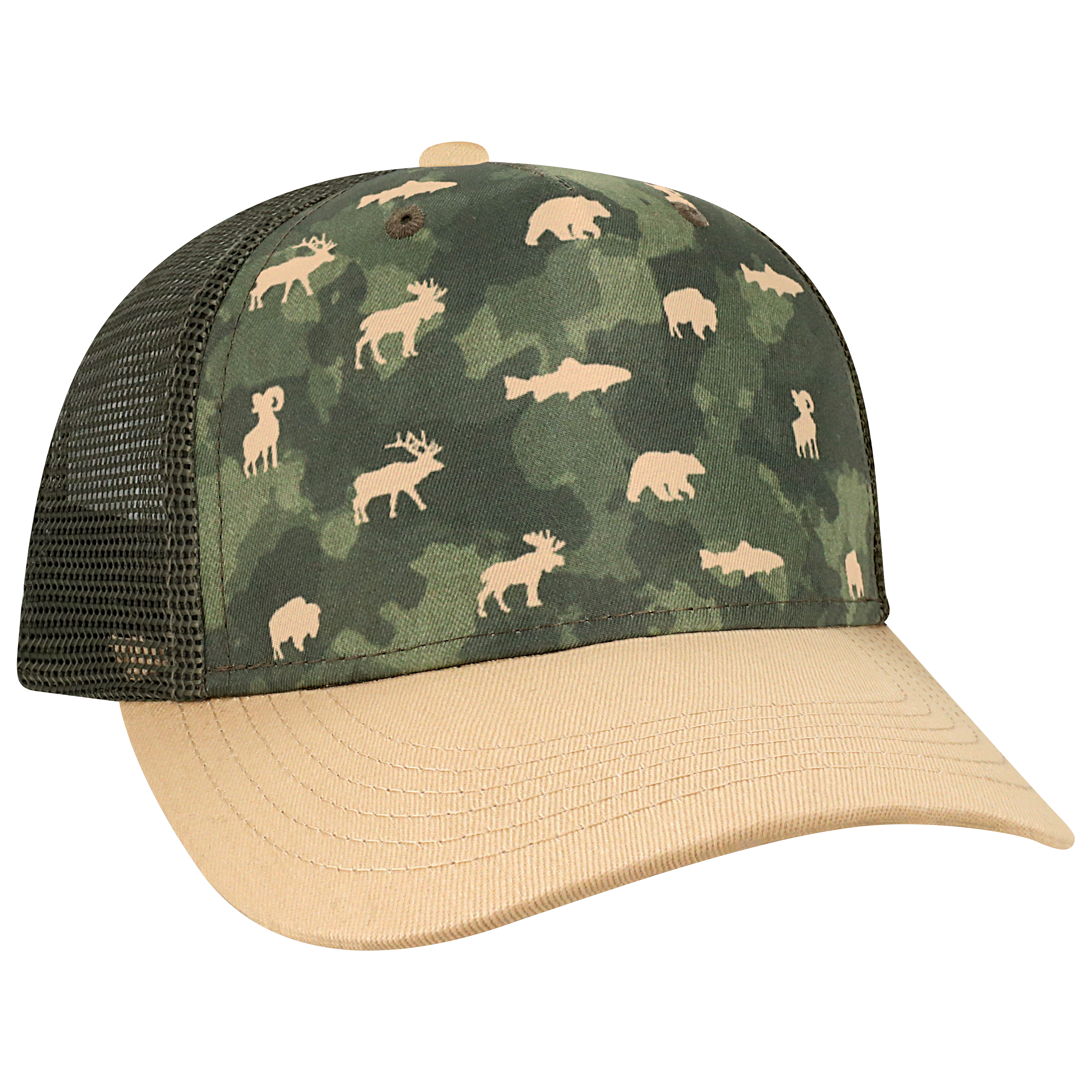 Youth 5 Panel Adj Trucker Hat