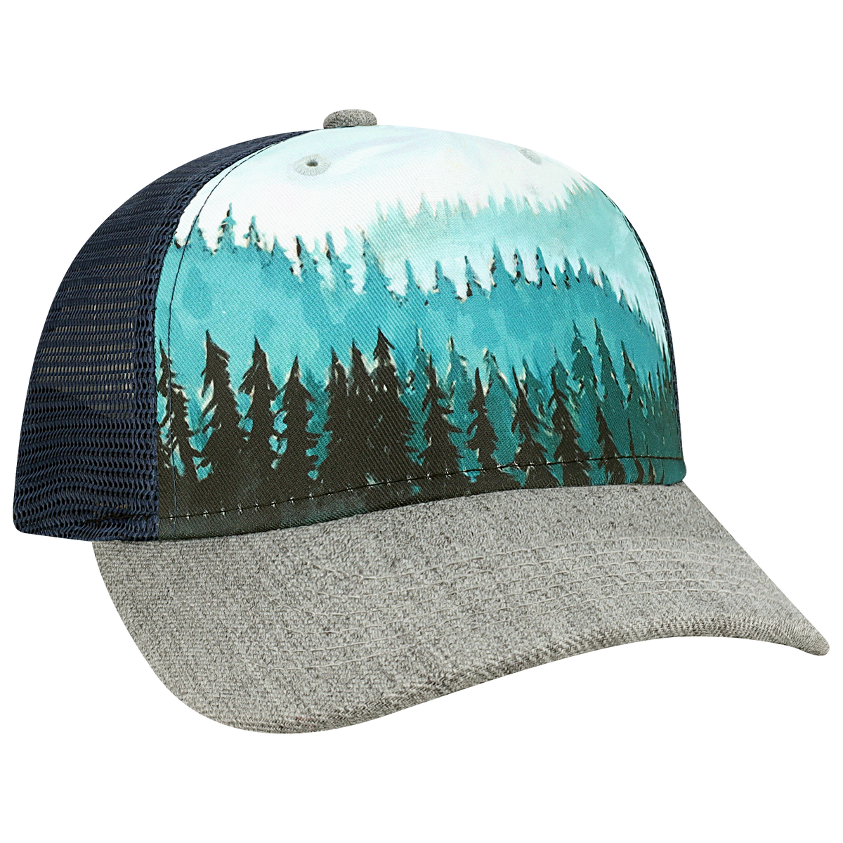 Youth 5 Panel Adj Trucker Hat