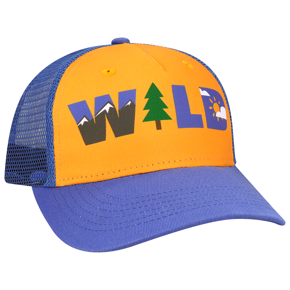 Youth 5 Panel Adj Trucker Hat