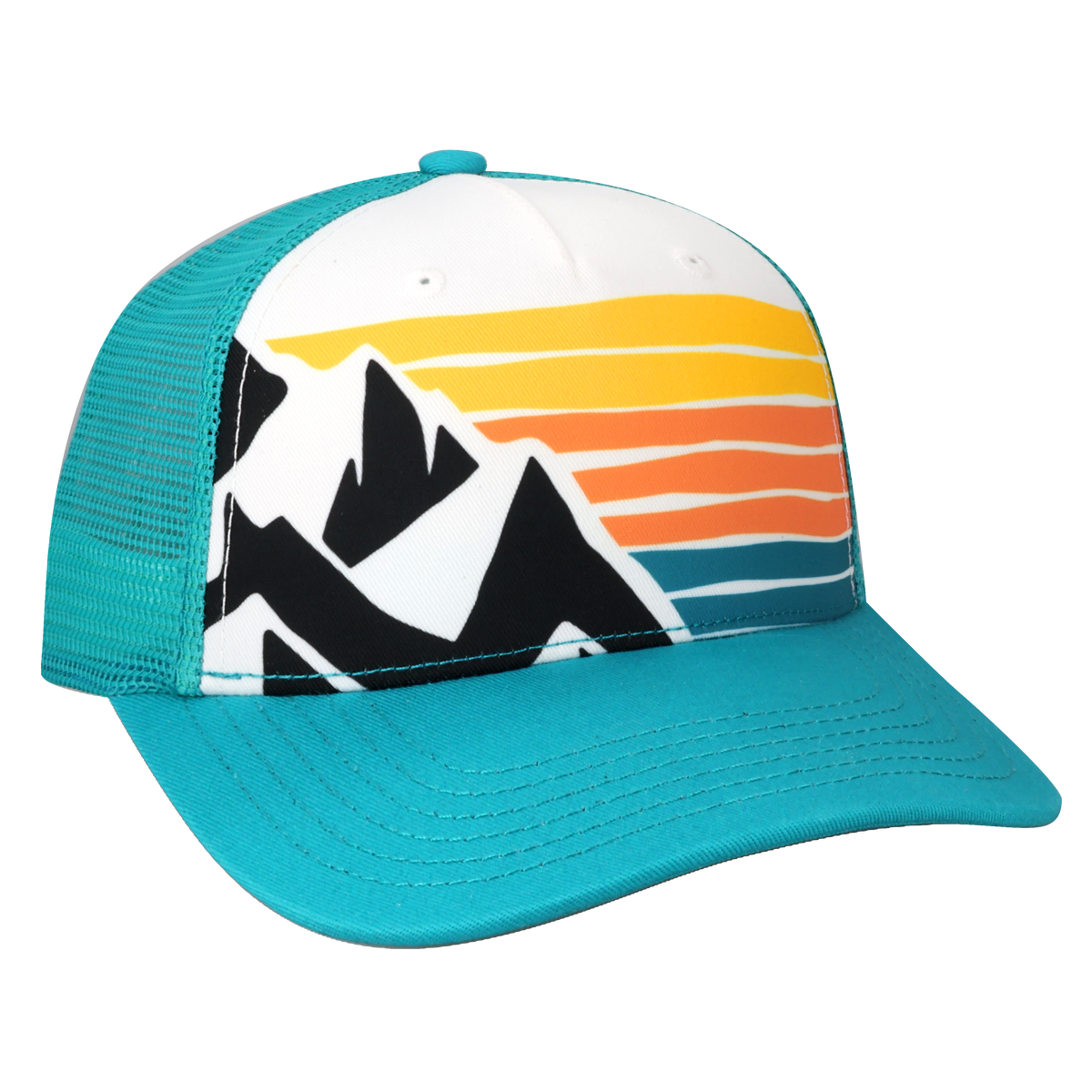Youth 5 Panel Adj Trucker Hat