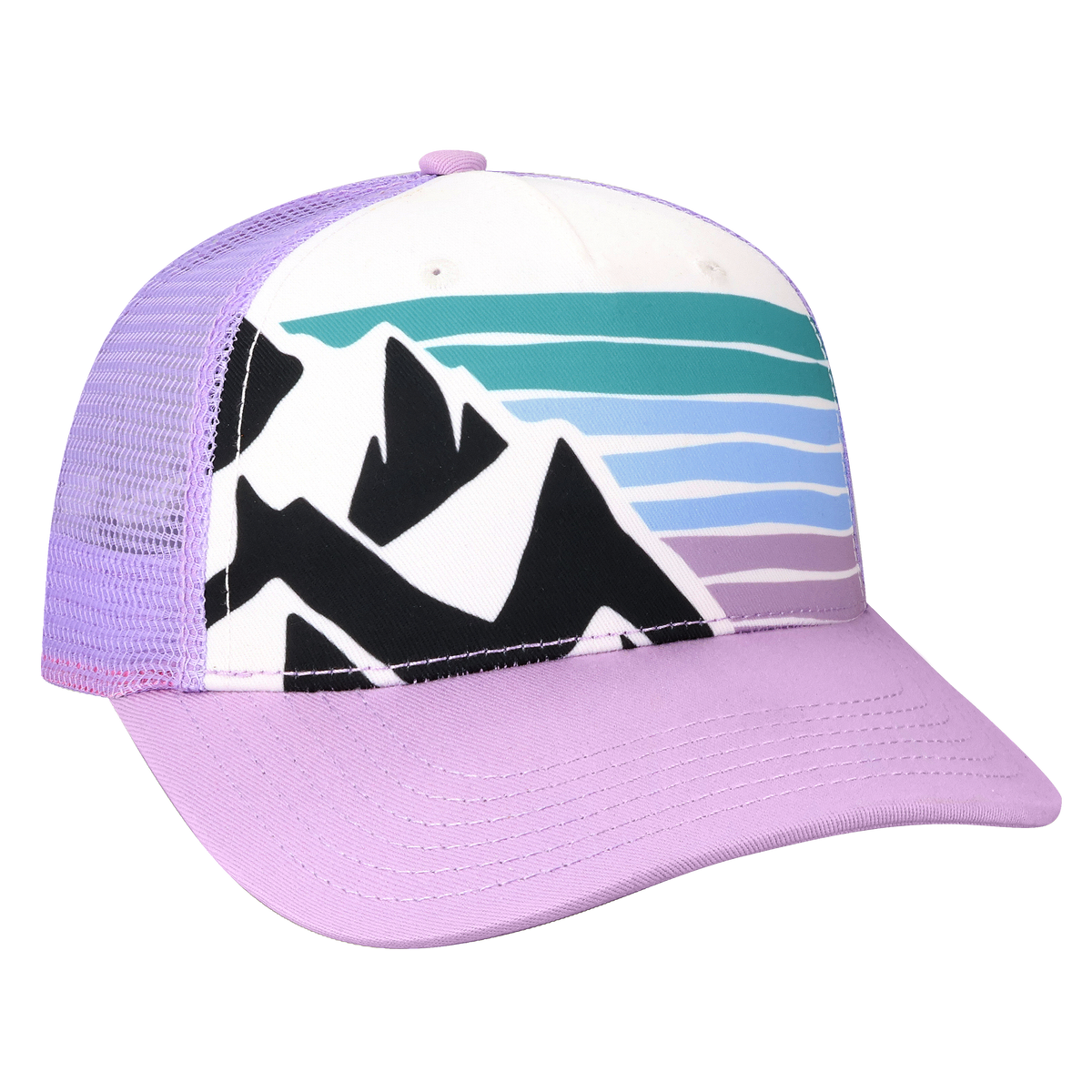 Youth 5 Panel Adj Trucker Hat