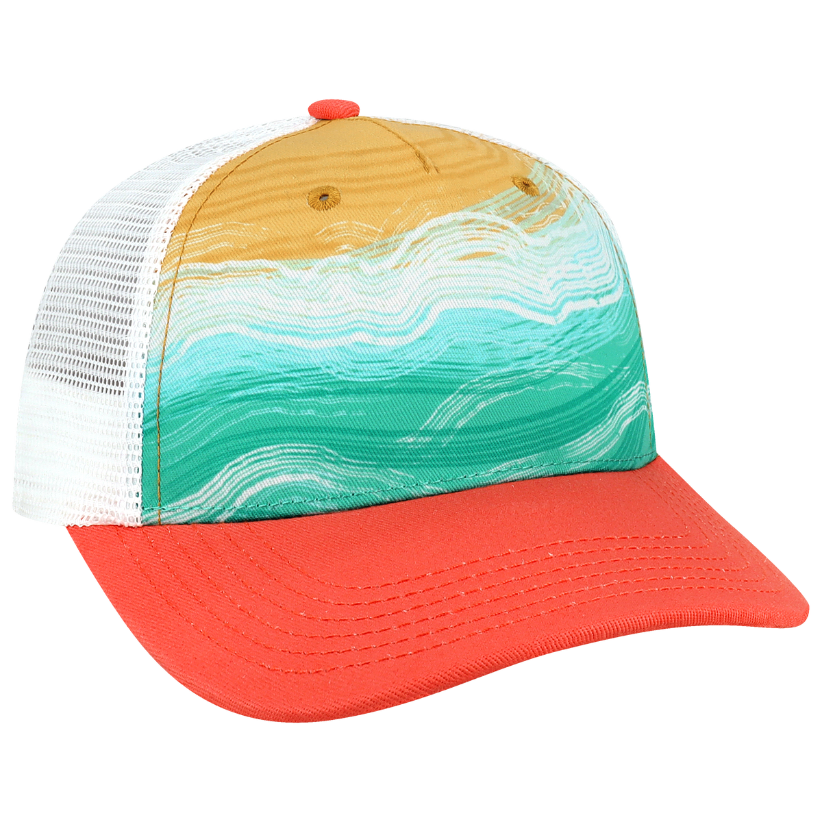 Youth 5 Panel Adj Trucker Hat