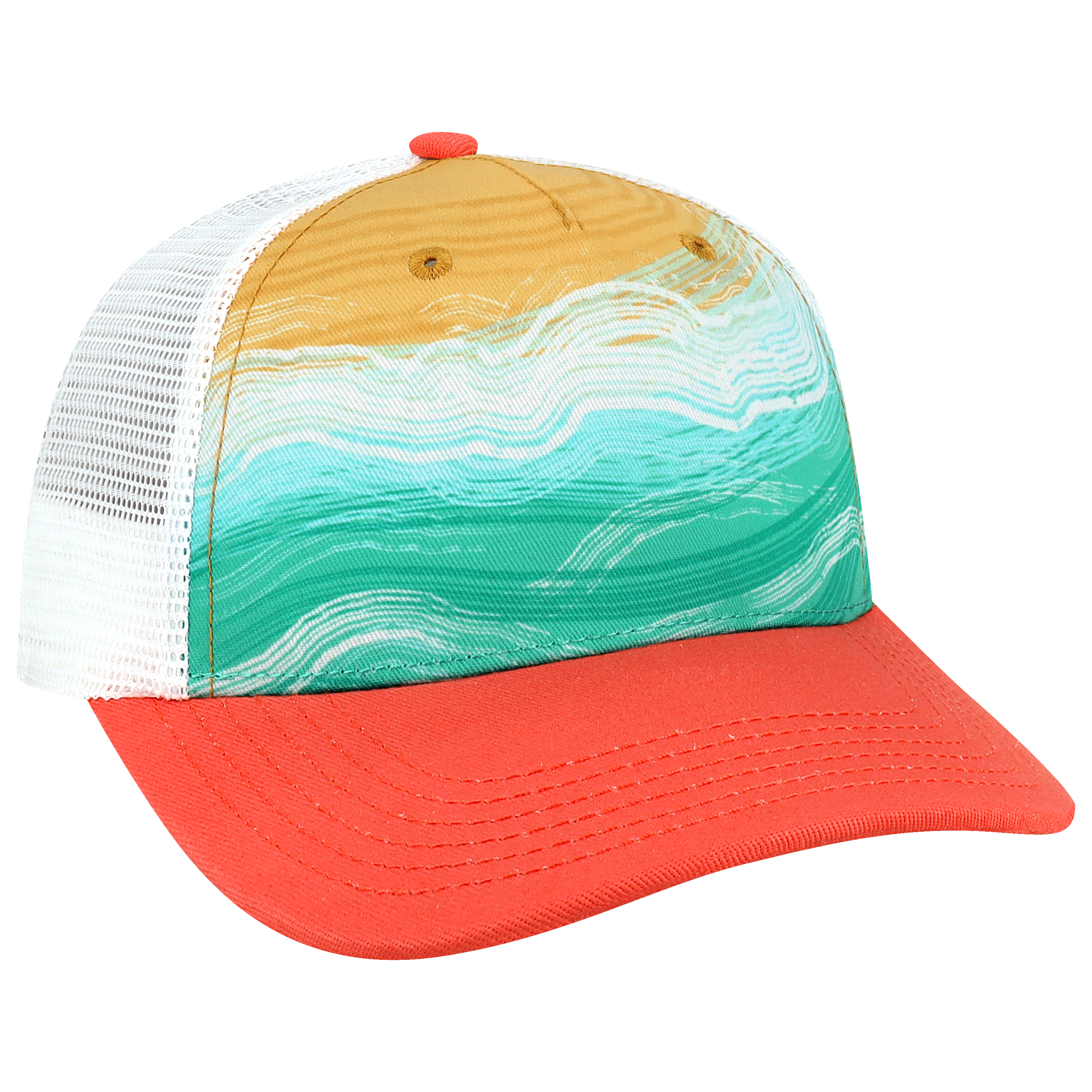 Youth 5 Panel Adj Trucker Hat