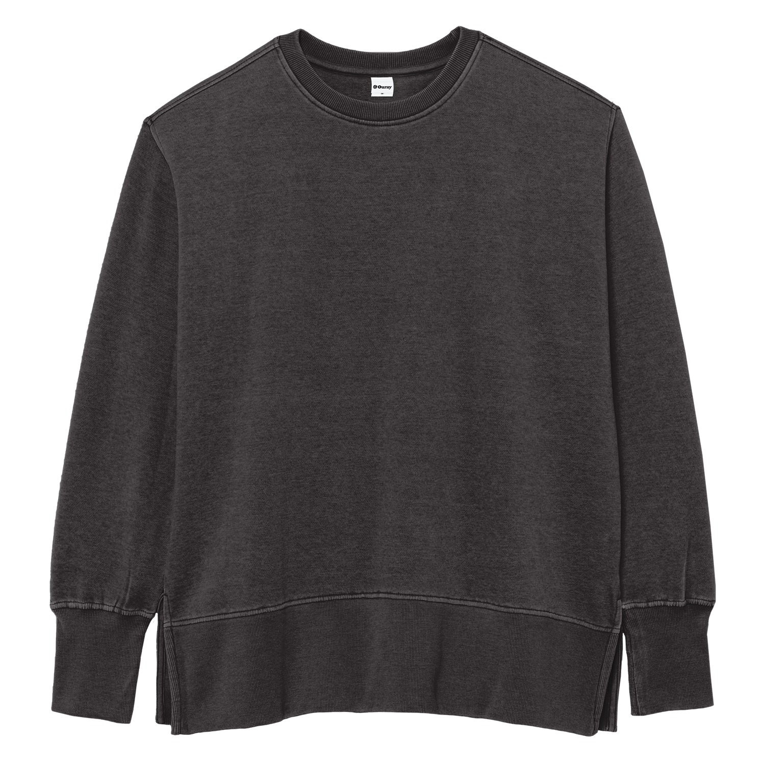 Womens Weathered Fleece Crew