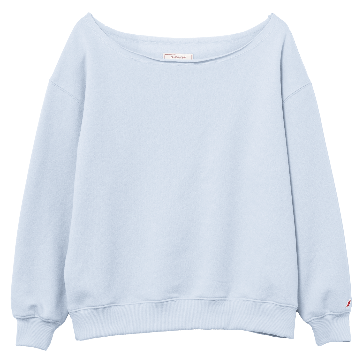 Reverse Fleece Tiffany Off Shoulder