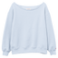 Reverse Fleece Tiffany Off Shoulder