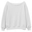 Reverse Fleece Tiffany Off Shoulder