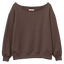 Reverse Fleece Tiffany Off Shoulder