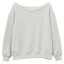 Reverse Fleece Tiffany Off Shoulder