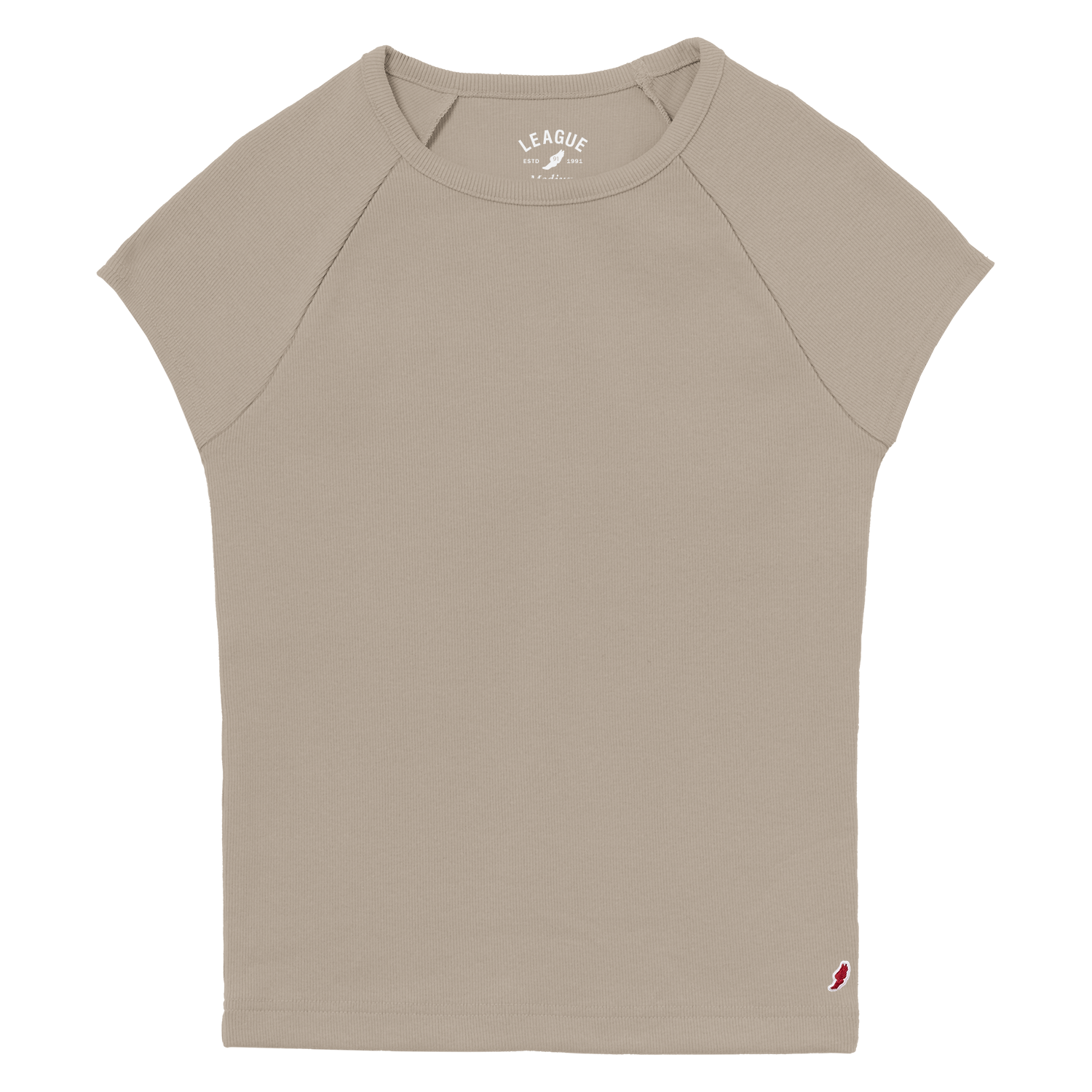 Retro Rib Babydoll T-Shirt