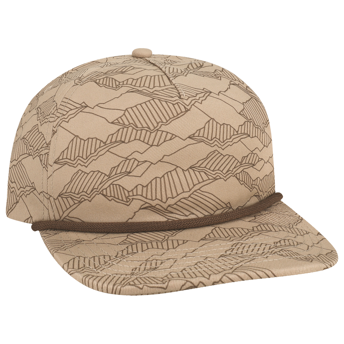 Wilson Paracord 5 Panel Flat Brim Adj Hat