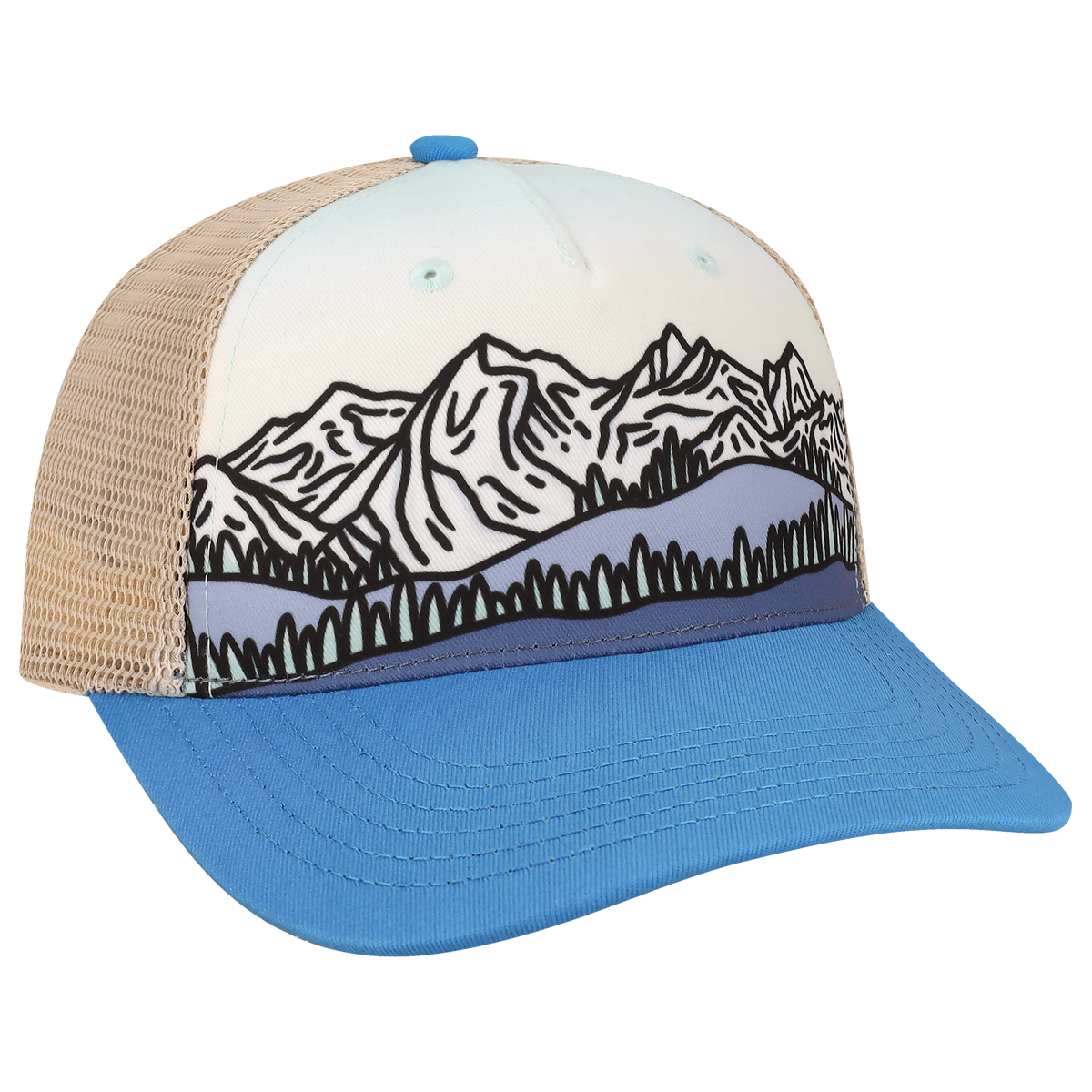 Youth 5 Panel Adj Trucker Hat
