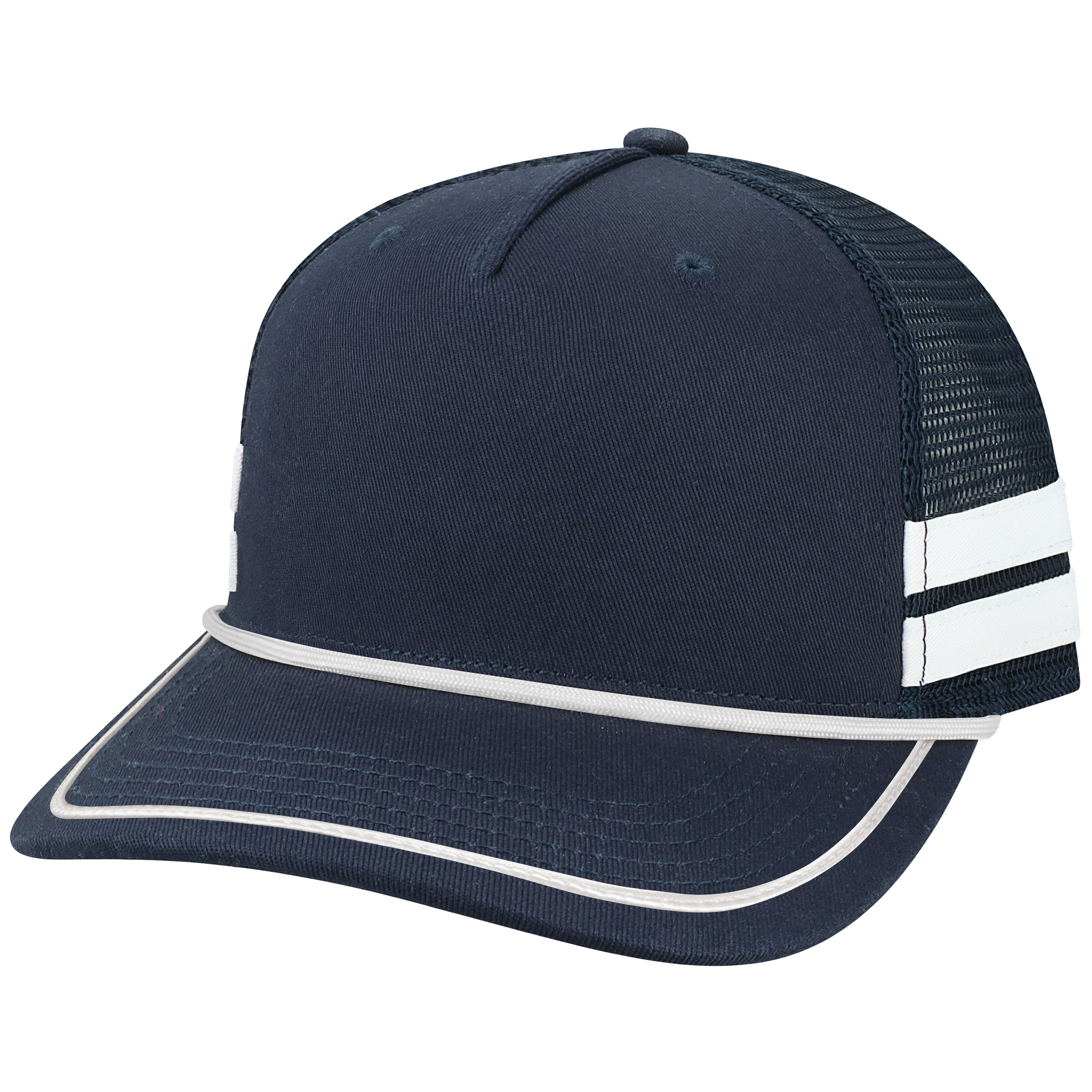 Bar 5 Panel Adj Trucker Hat
