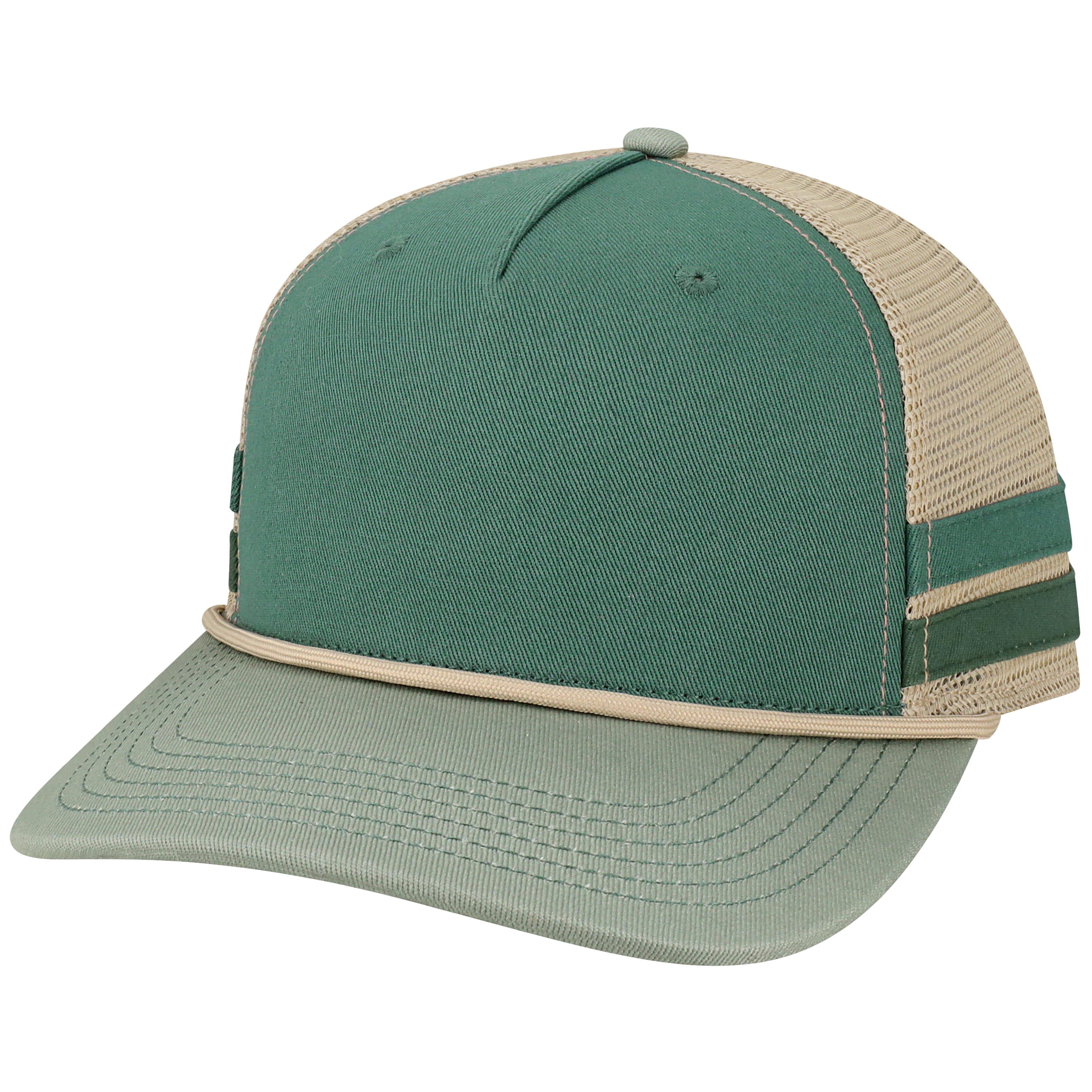 Bar 5 Panel Adj Trucker Hat