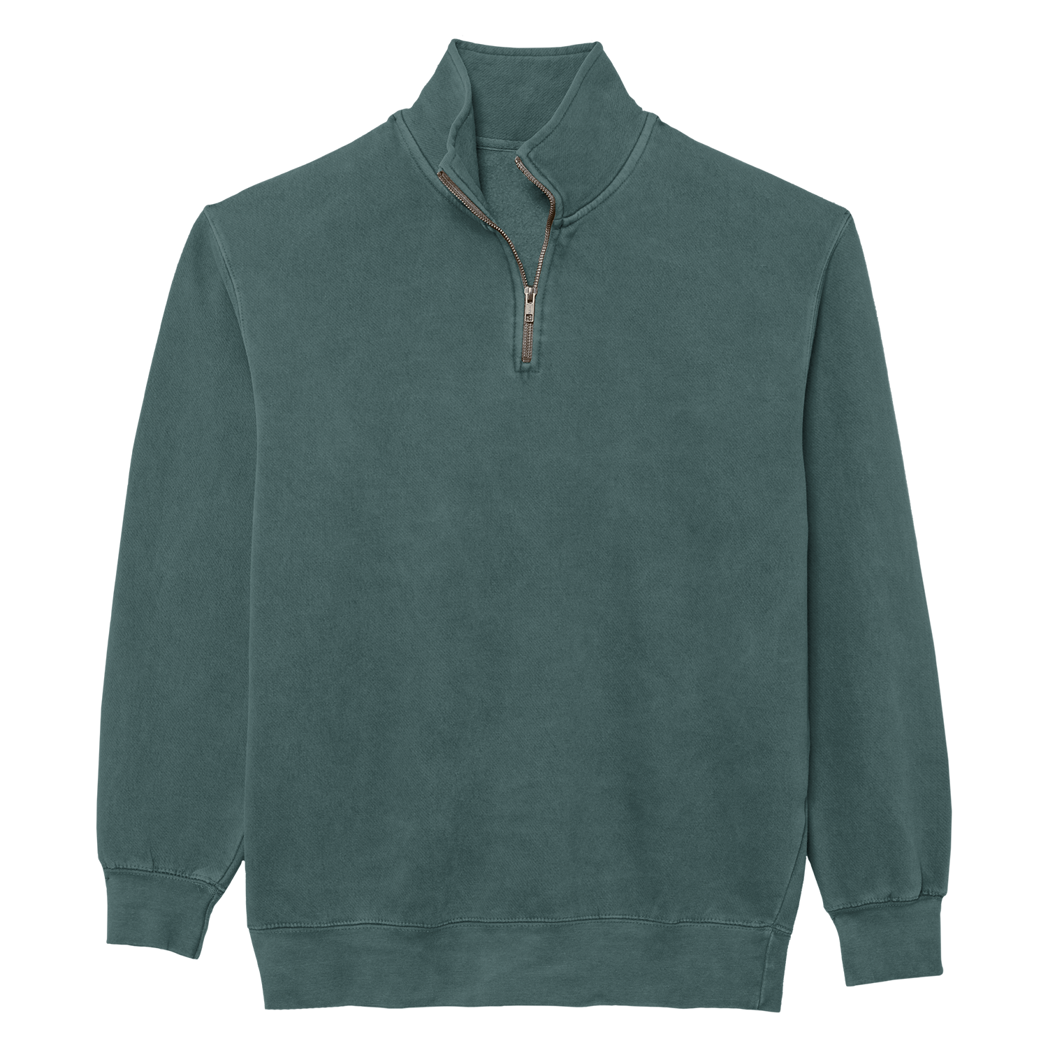 Pigment Dyed Quarter Zip