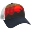Structured 5 Panel Adj Trucker Hat