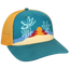 Structured 5 Panel Adj Trucker Hat
