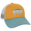 Structured 6 Panel Adj Trucker Hat