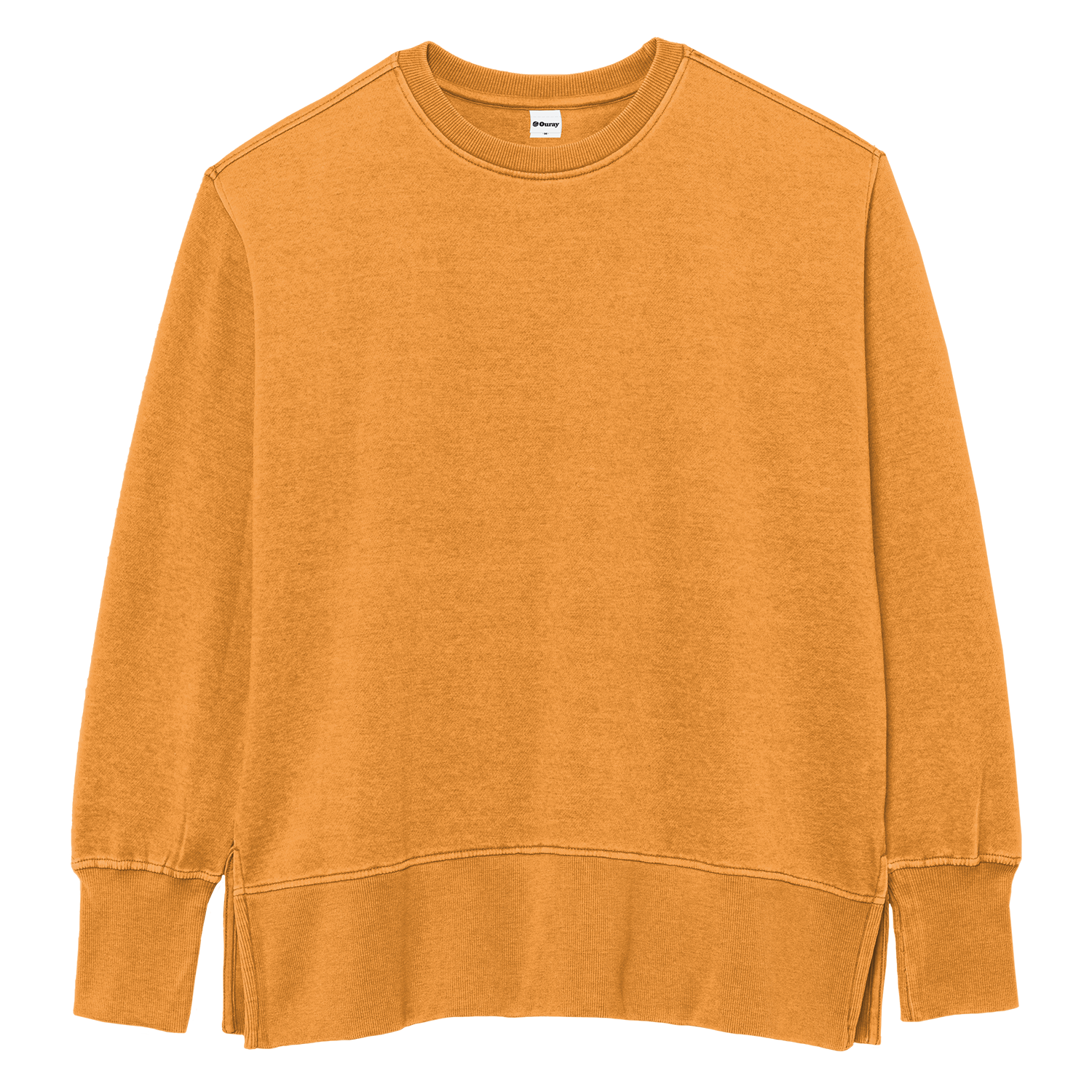 Womens Weathered Fleece Crew