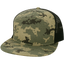 Hopback 7 Panel Flat Brim Adj Trucker Hat