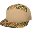 Hopback 7 Panel Flat Brim Adj Trucker Hat