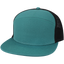 Hopback 7 Panel Flat Brim Adj Trucker Hat