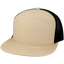 Hopback 7 Panel Flat Brim Adj Trucker Hat