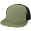 Hopback 7 Panel Flat Brim Adj Trucker Hat