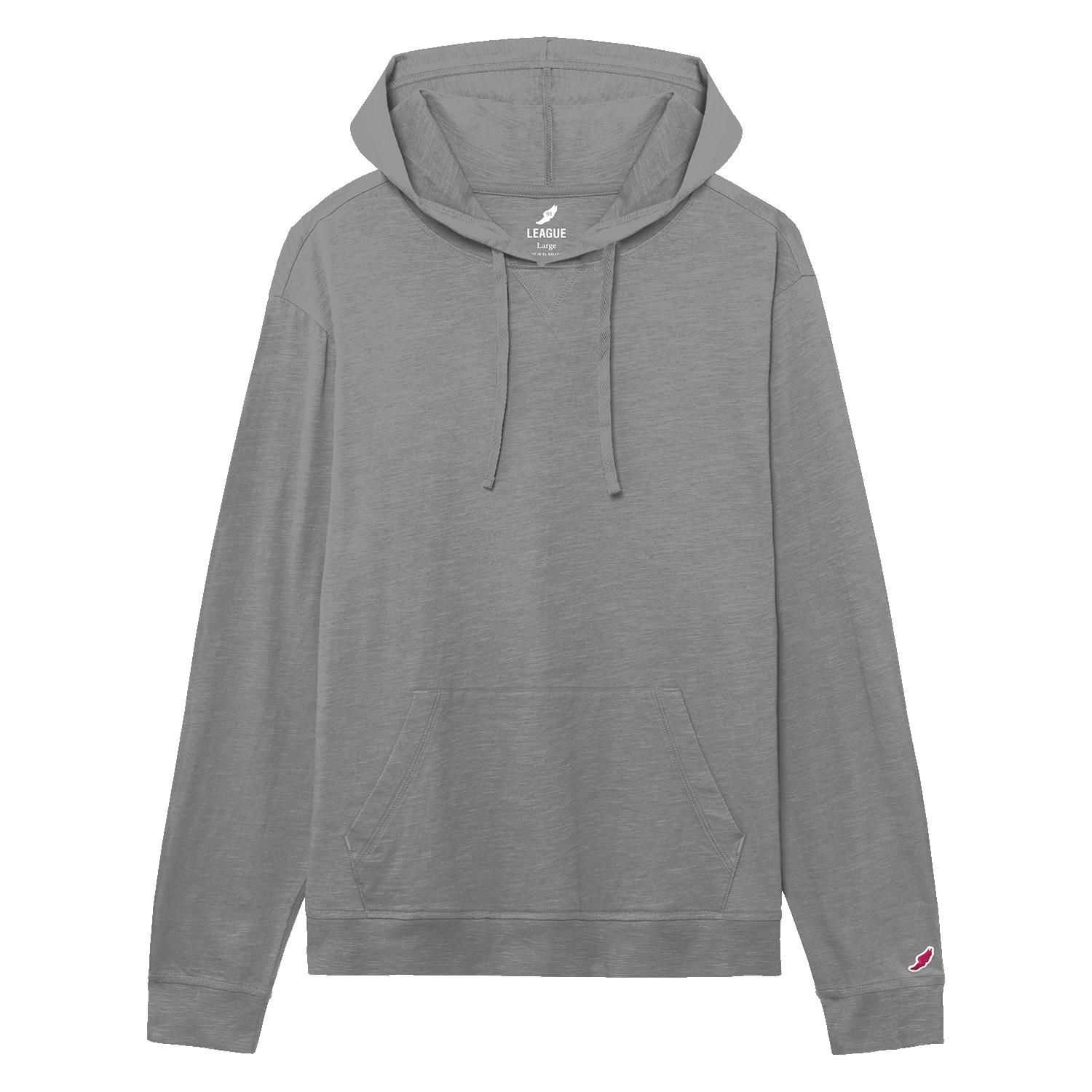 Jersey Slub Long Sleeve Hood