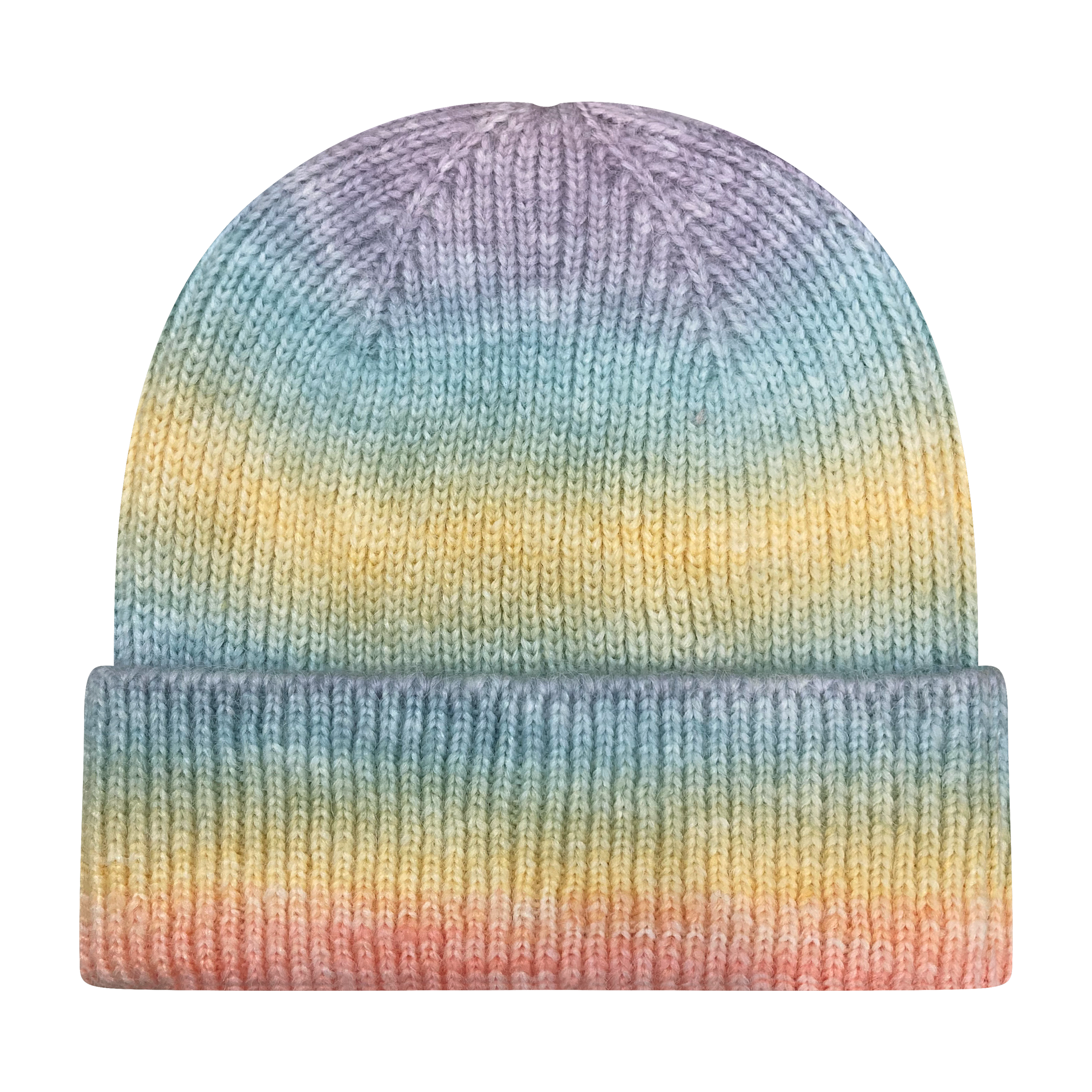 Tie Dye Ribbed Beanie