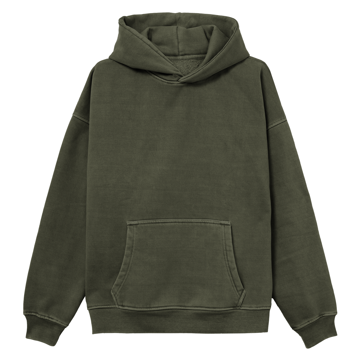 Ember Pigment Dye Oversized Hood