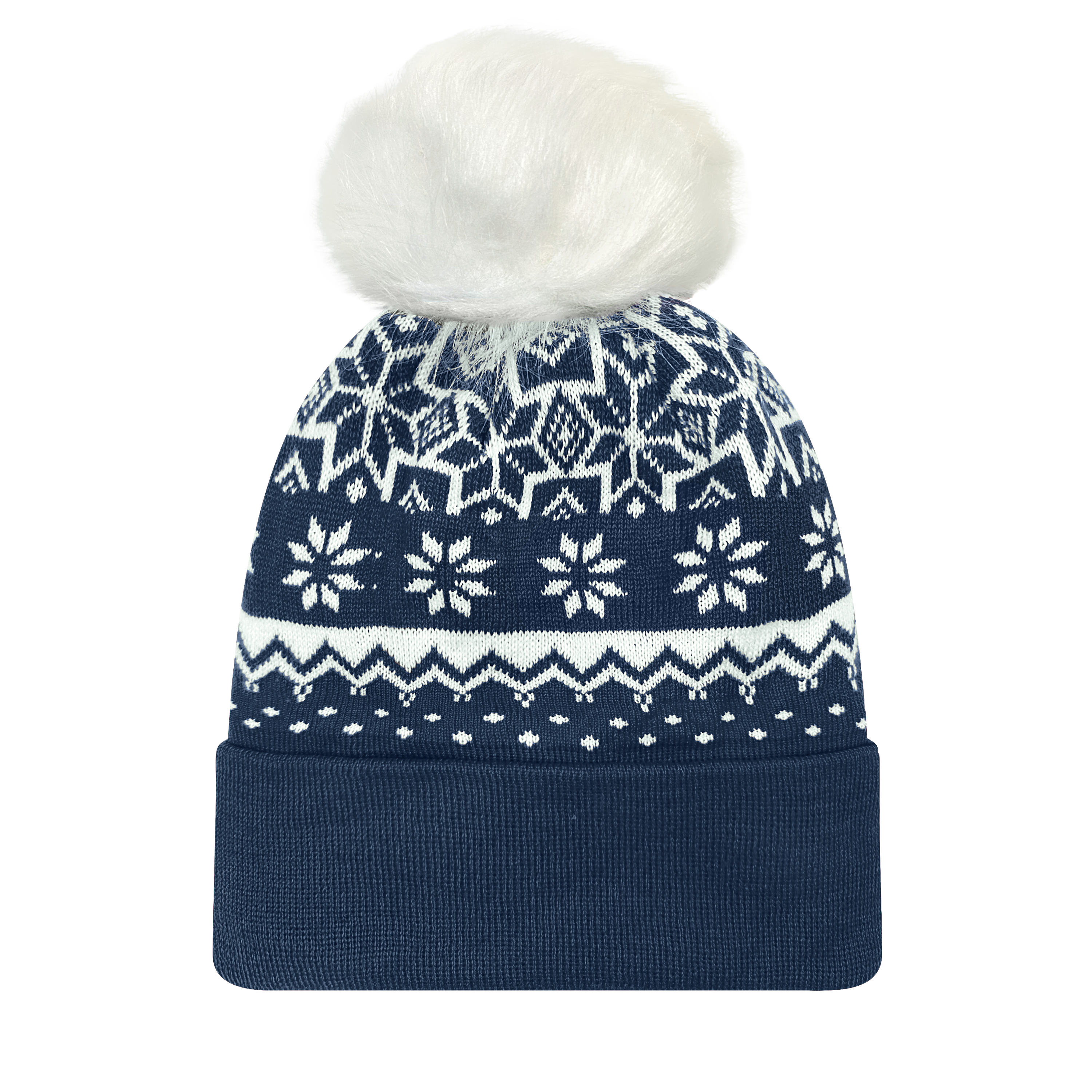 Lola Grand Faux Fur Pom Beanies