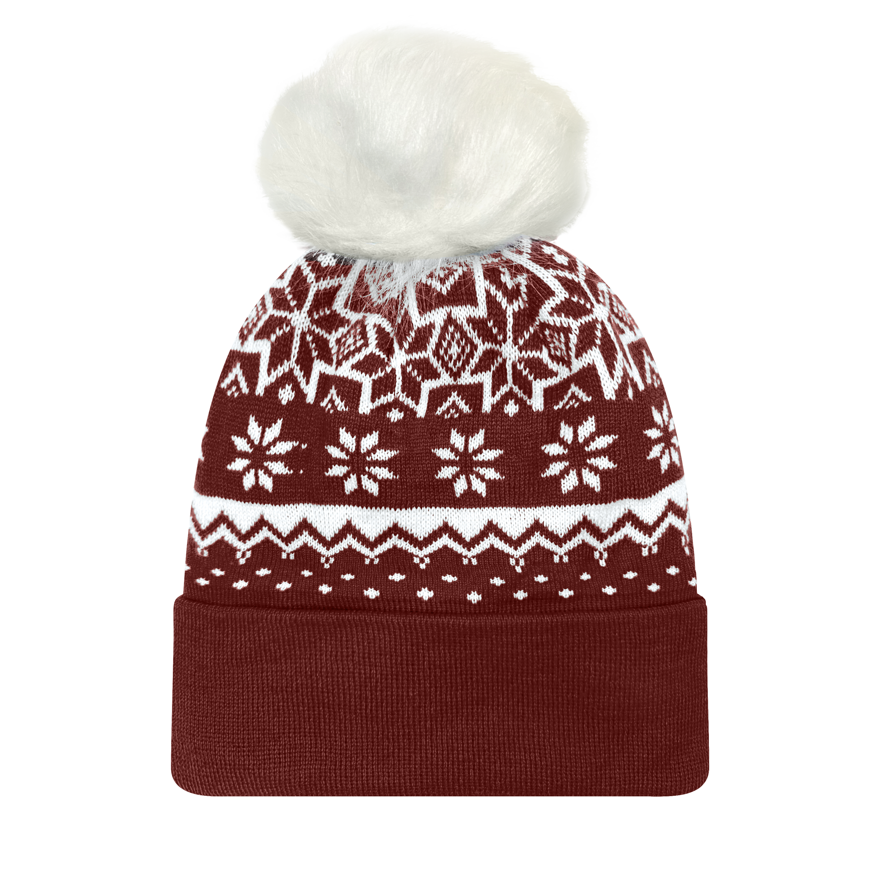 Lola Grand Faux Fur Pom Beanies