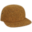 Tweed Flecked Wool Camper 5 Panel Adj Hat