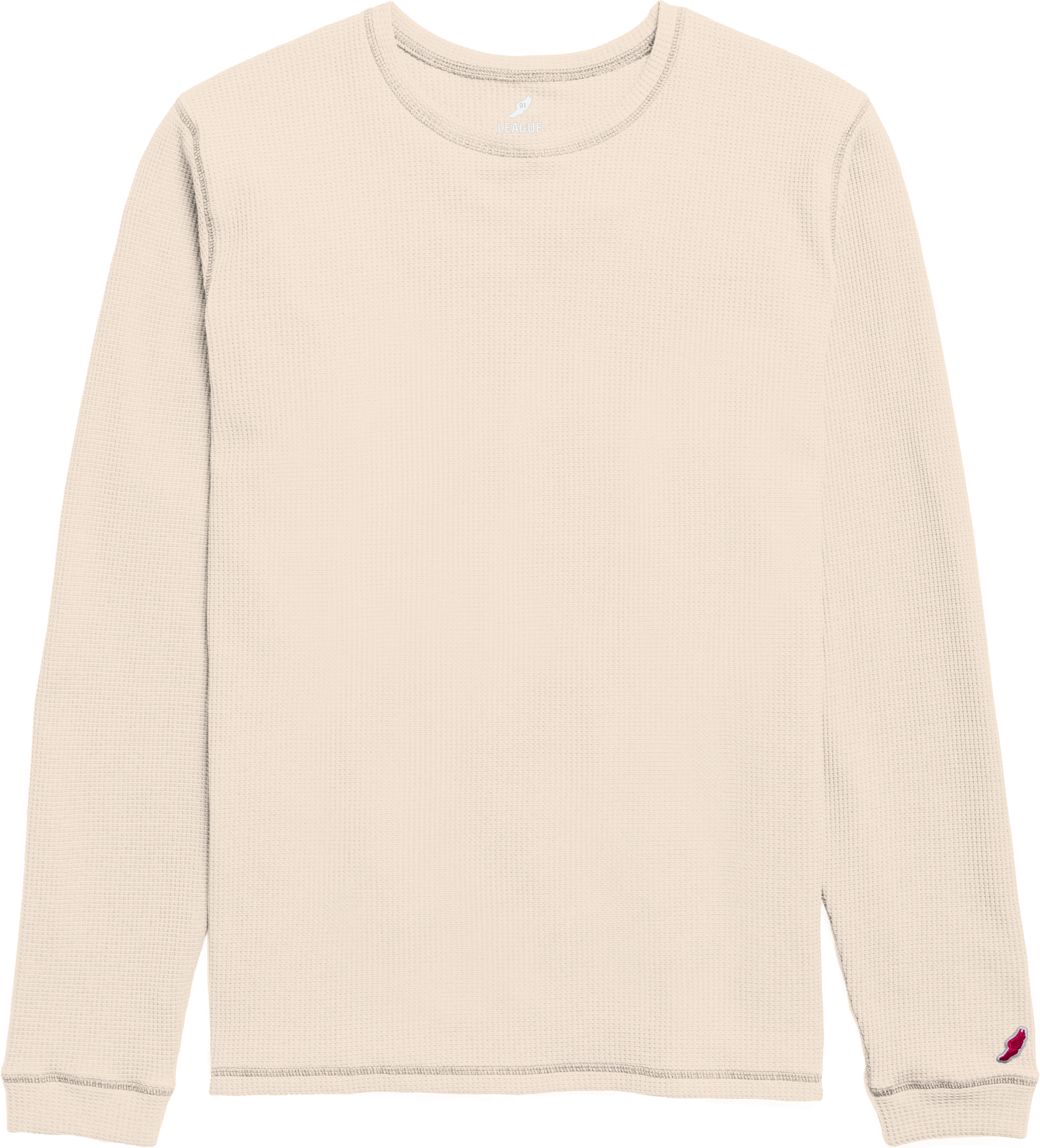 Waffle Long Sleeve Crew