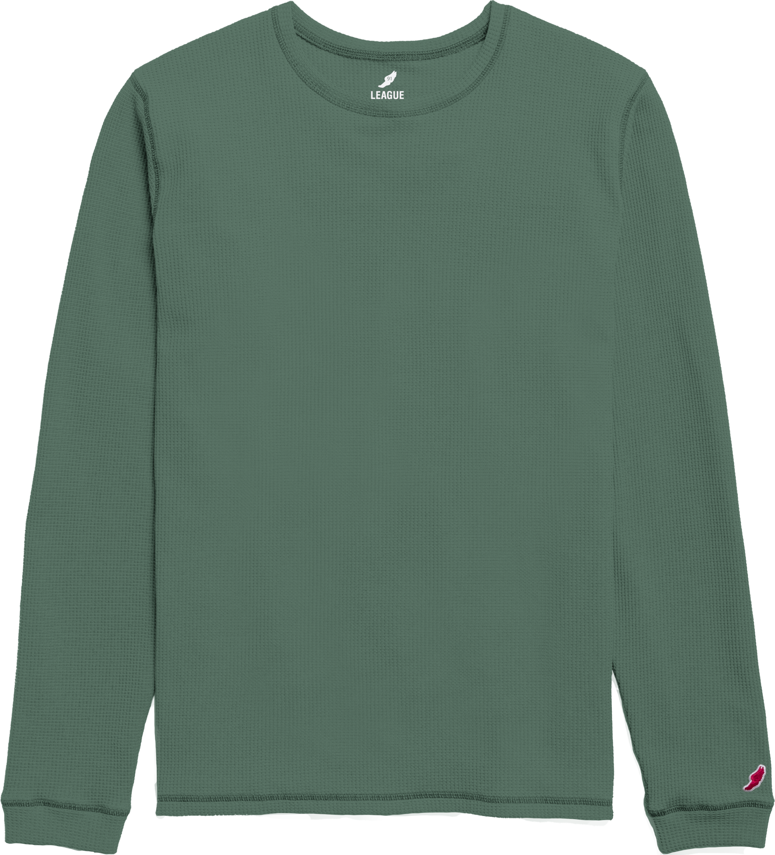 Waffle Long Sleeve Crew