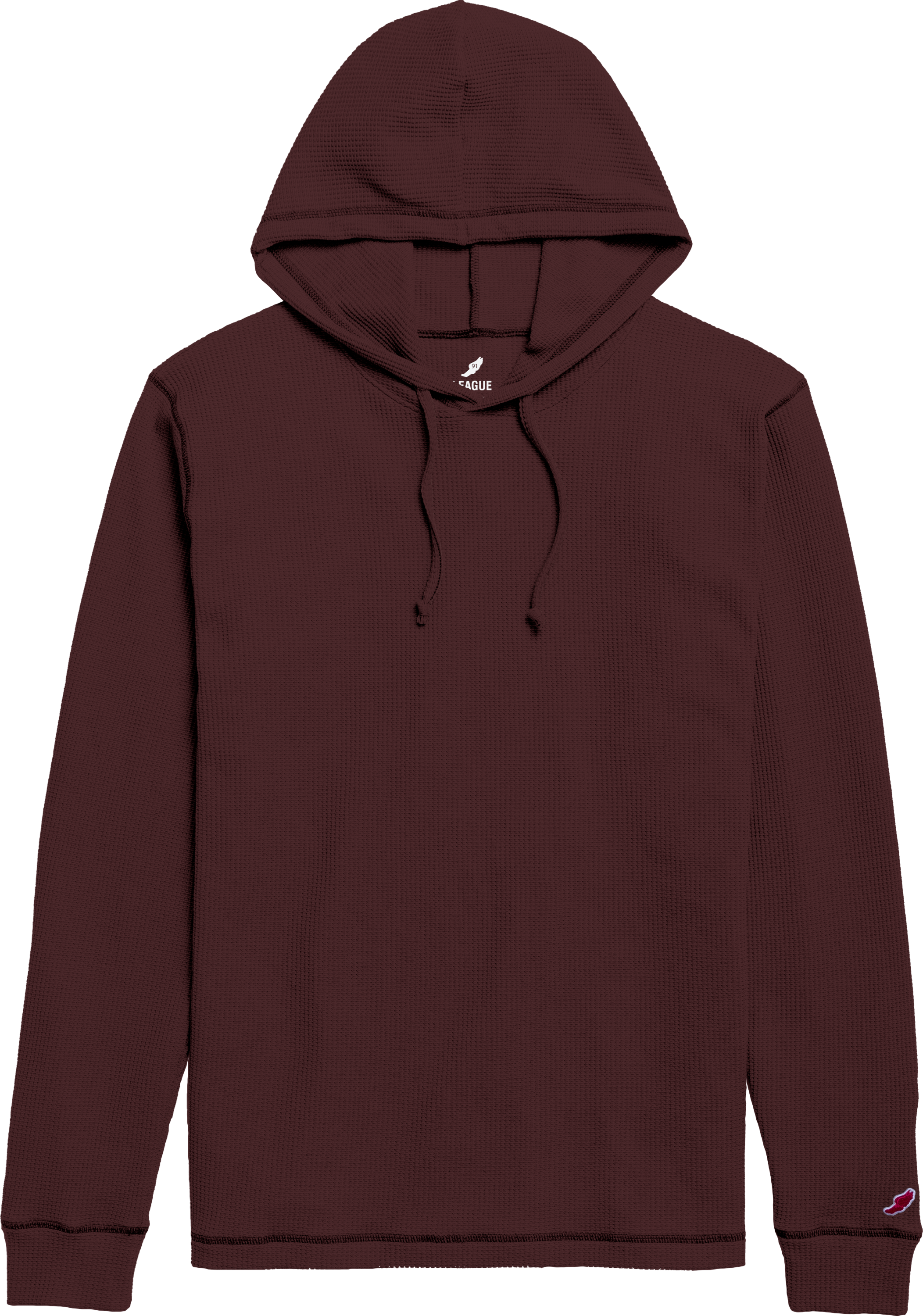 Waffle Pullover Hood