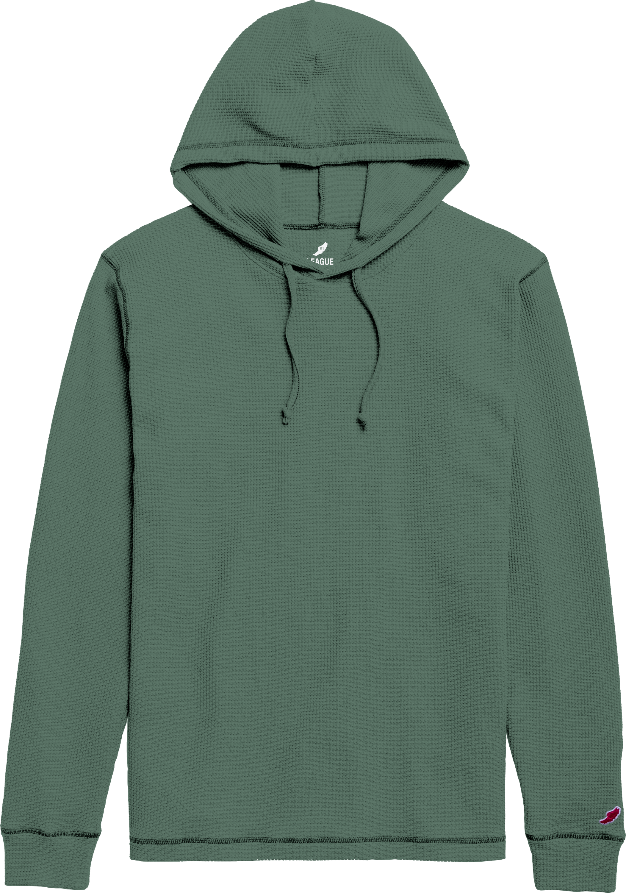 Waffle Pullover Hood