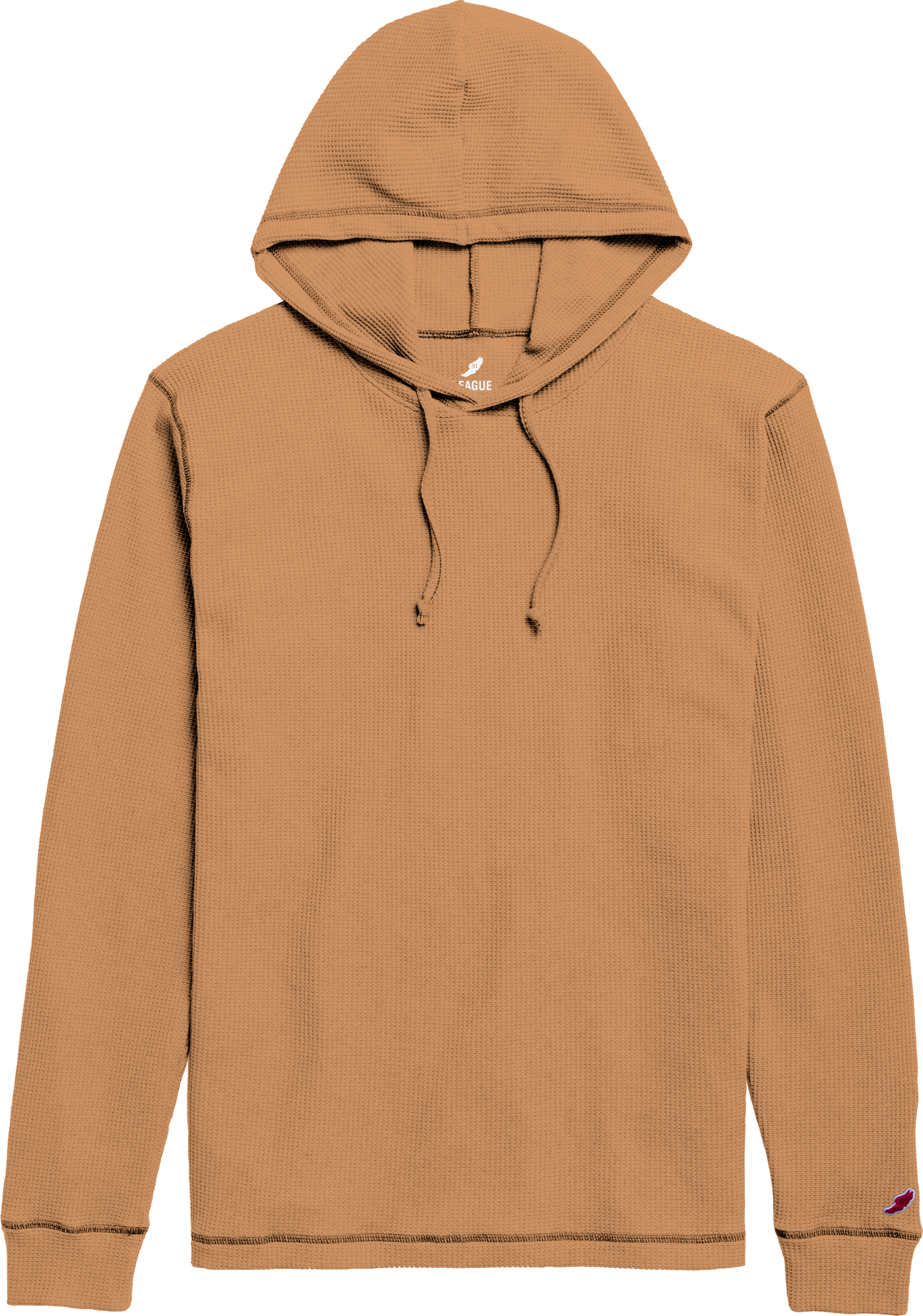 Waffle Pullover Hood
