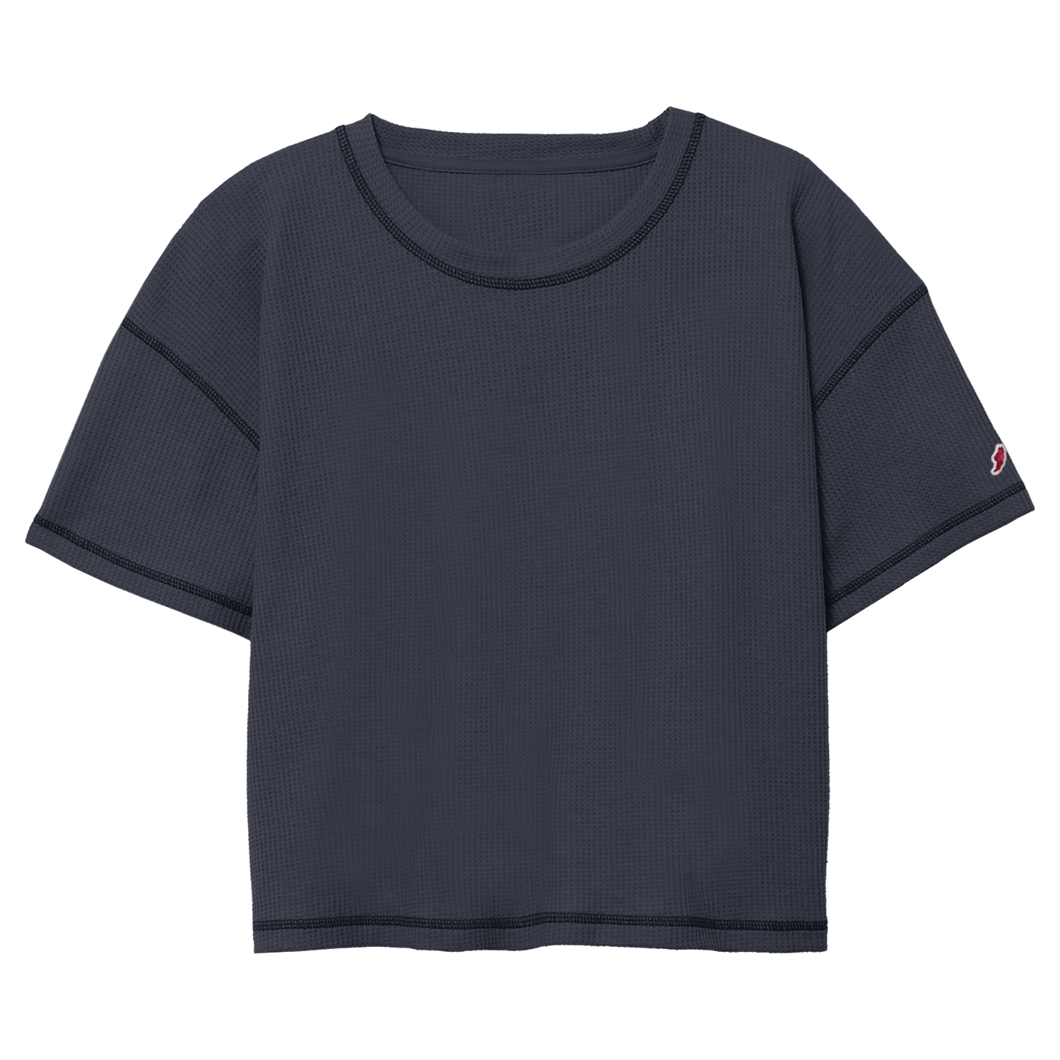 Waffle Women's Short Sleeve Midi