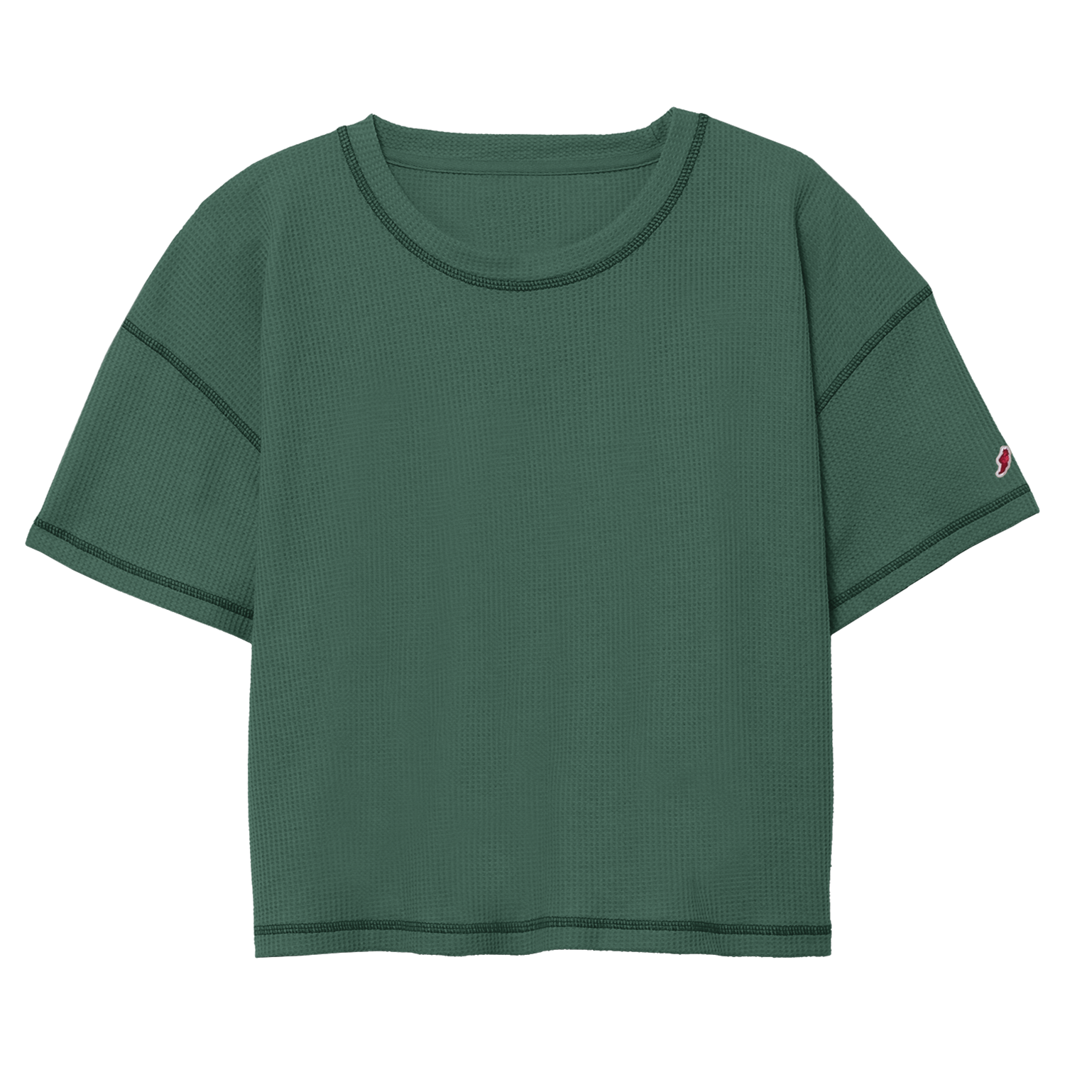 Waffle Women's Short Sleeve Midi