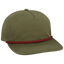 Wilson Paracord 5 Panel Flat Brim Adj Hat