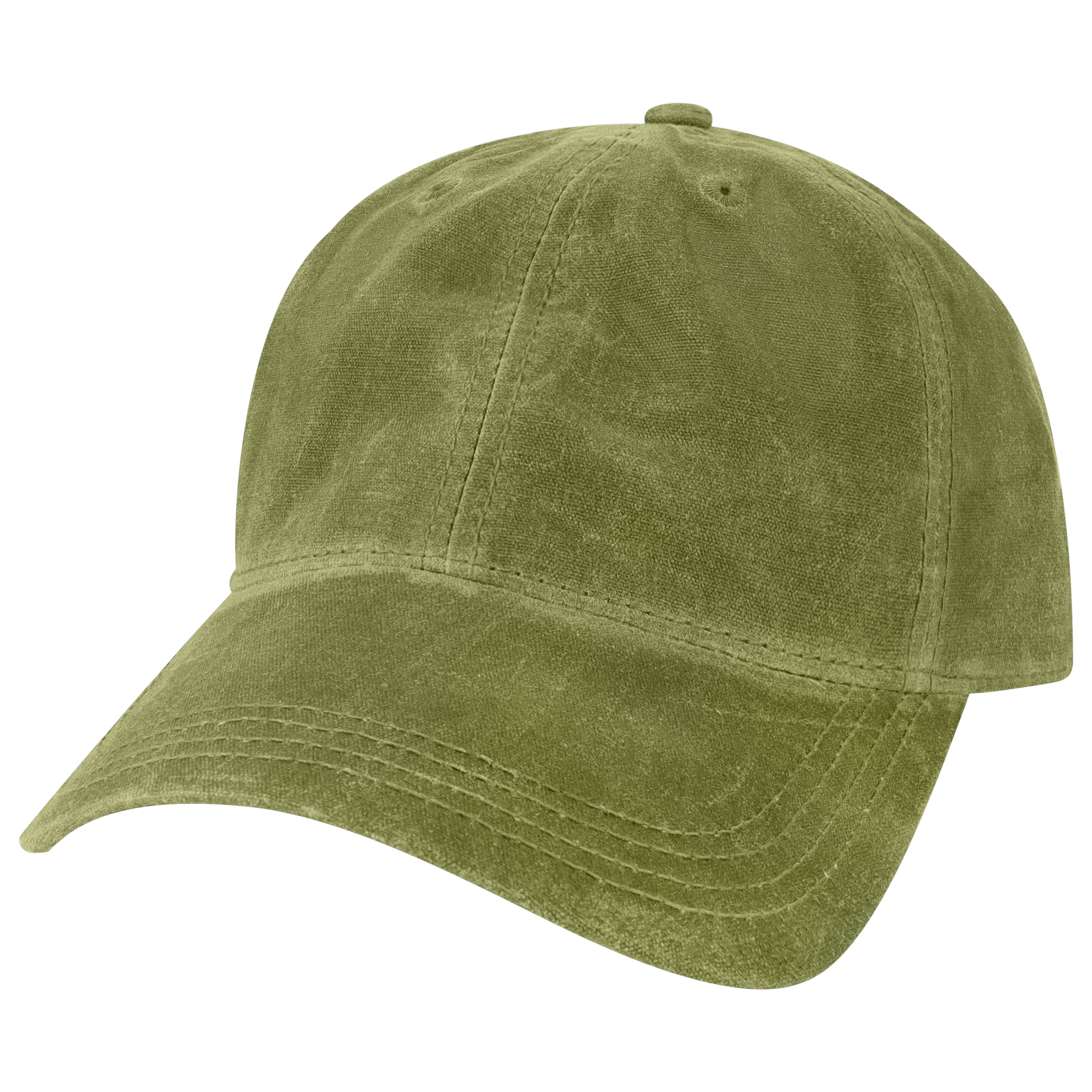 Solid Waxed Cotton Adj Hat