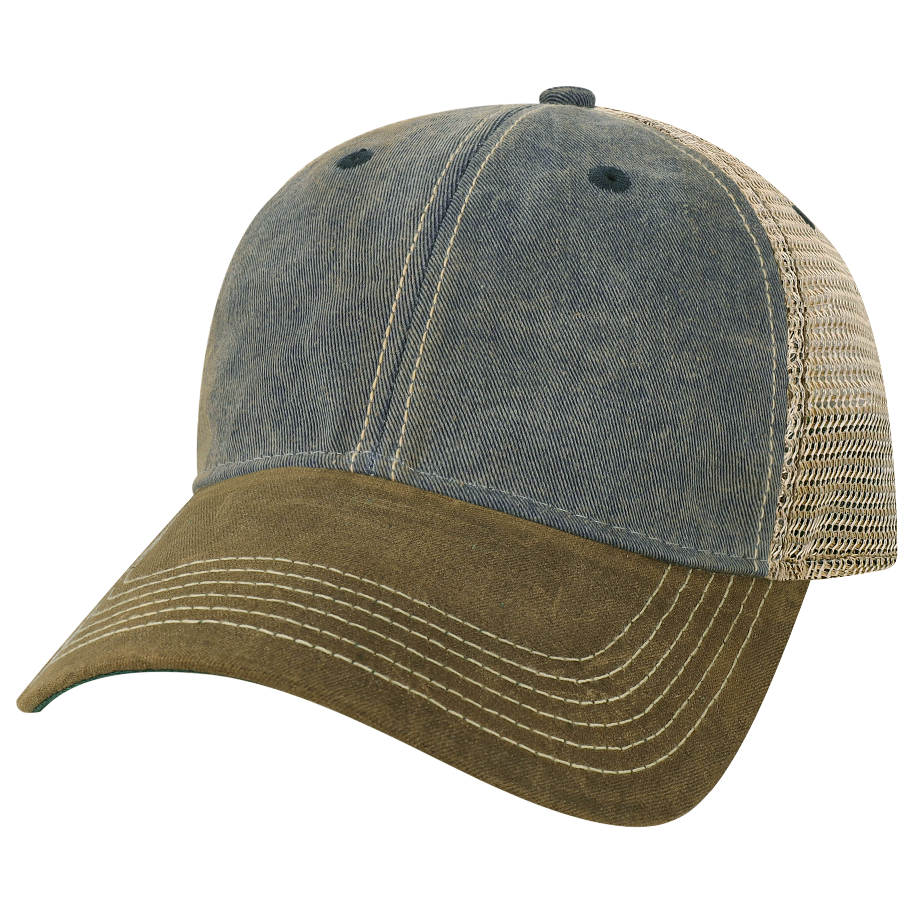 Solid Waxed Cotton Adj Hat