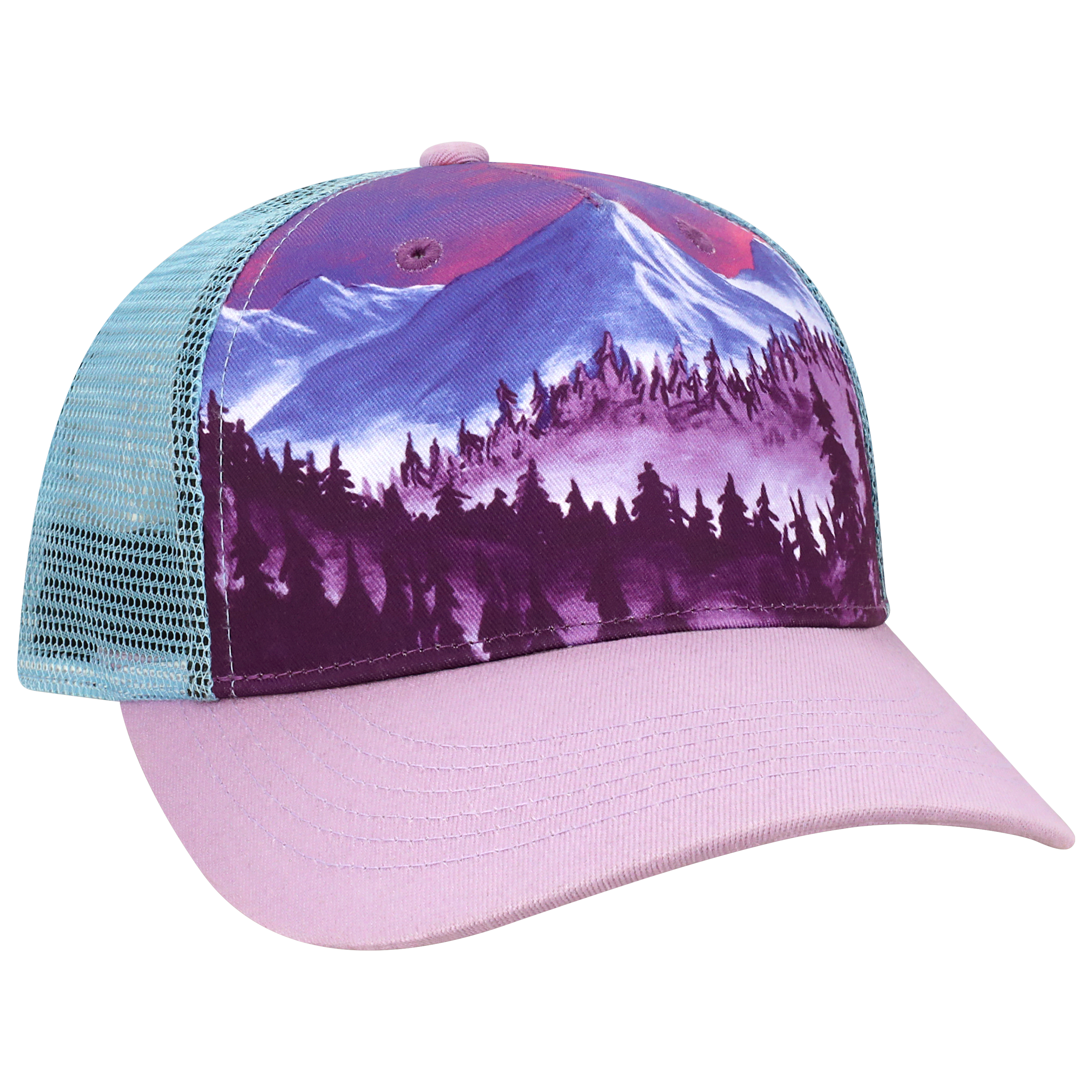 Youth 5 Panel Adj Trucker Hat